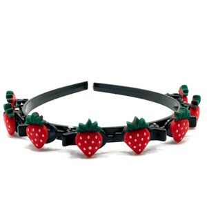 Strawberry Girls Fashion Sweet Princess Hairstyle Headband hair hoop wit…